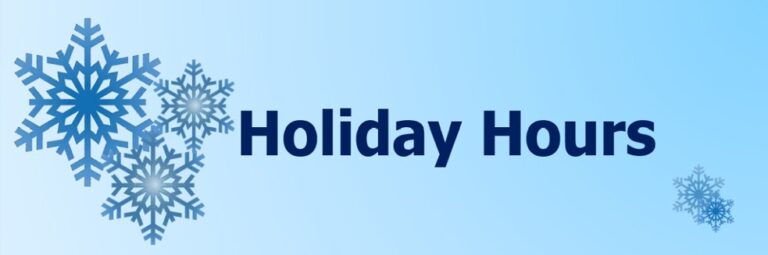 Holiday Hours Hollyburn Family Services
